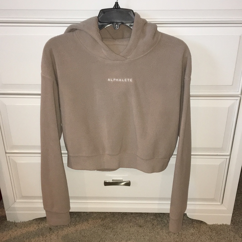 Alphalete King Crop Hoodie